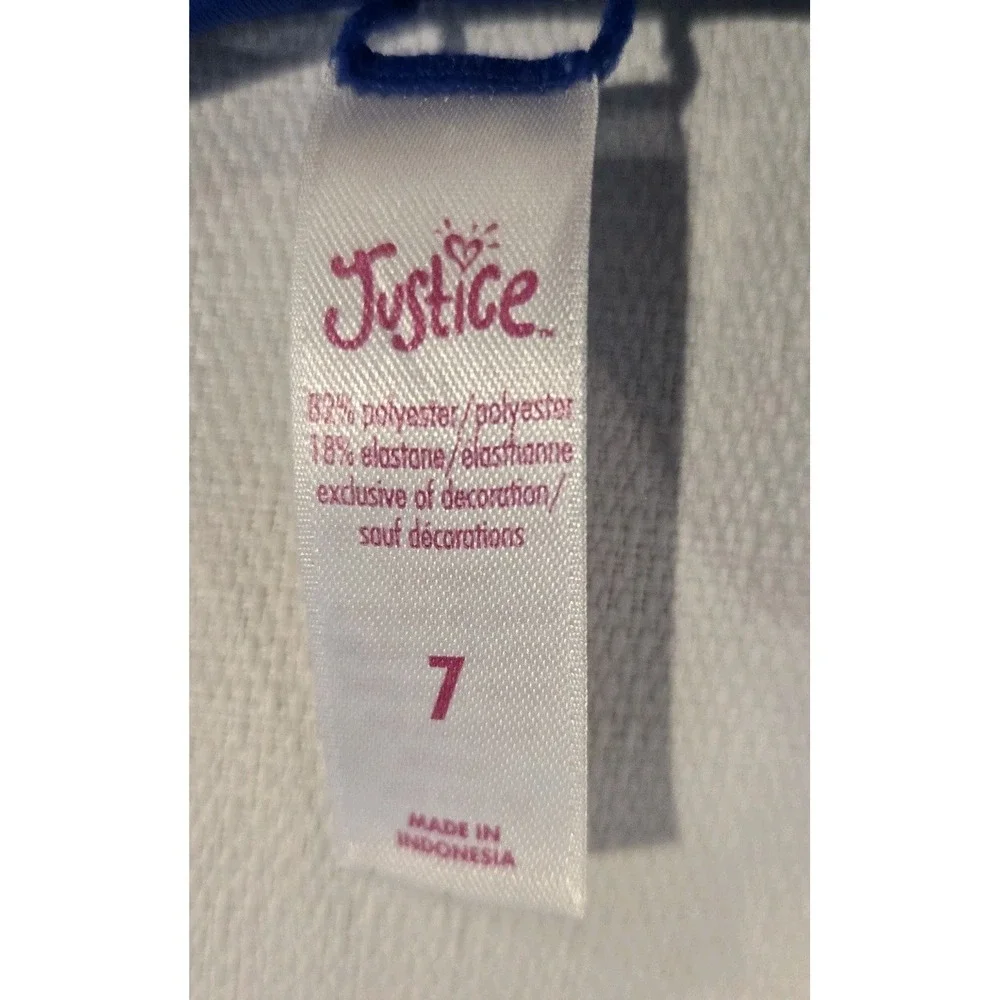 Justice Girl's Reversible Swimsuit 